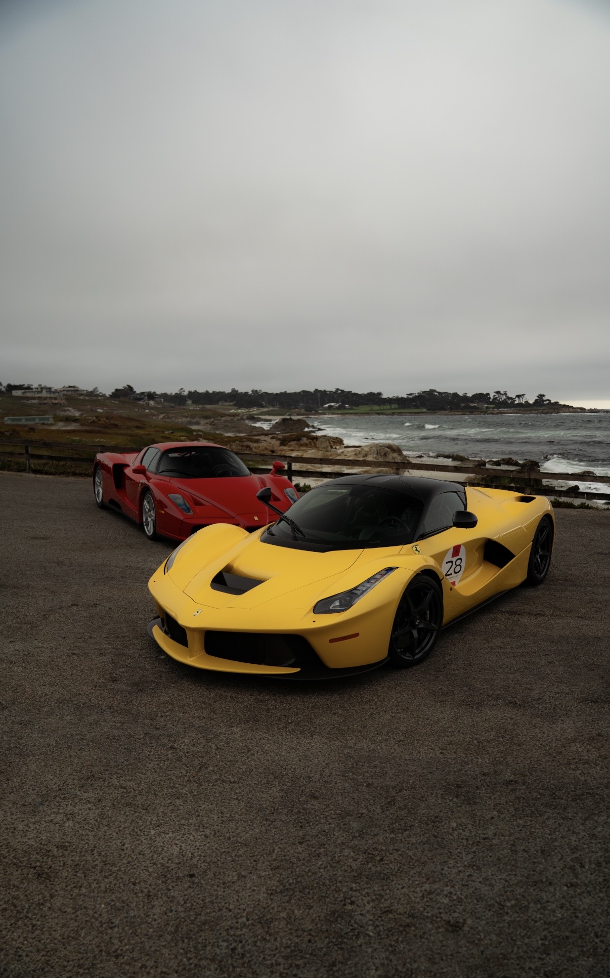 Ferrari Enzo & LaFerrari shot 2