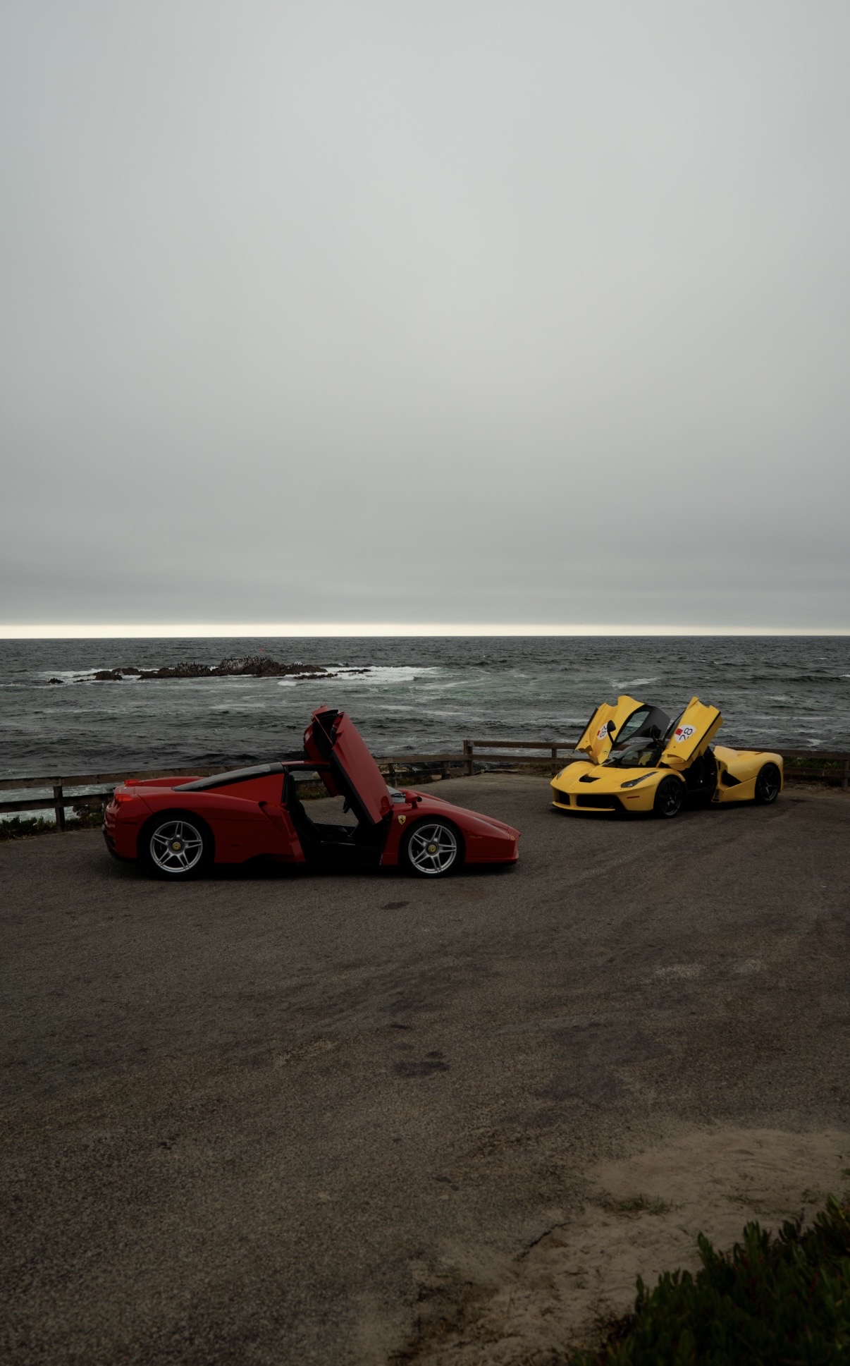 Ferrari Enzo & LaFerrari shot 3